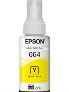 CARTUCHO EPSON T664420-AL AMARILLO (15% DE DESCUENTO EN 4 O MAS UNIDADES)