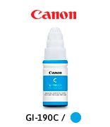 CARTUCHO CANON CYAN GI-190C 70 ML (20% DE DESCUENTO EN 4 O MAS UNIDADES)