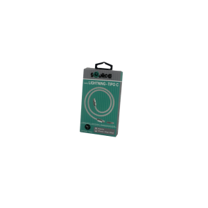 CABLE DE CONEXION SOURCE TIPO C LIGHTNING 3M (15% DE DESCUENTO EN 4 O MAS UNIDADES)