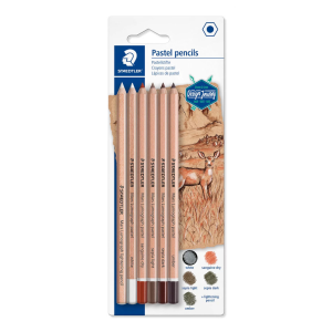 LAPIZ DE COLOR SOMBRAS STAEDTLER 6 UNIDADES (20% DE DESCUENTO EN 4 O MAS UNIDADES)