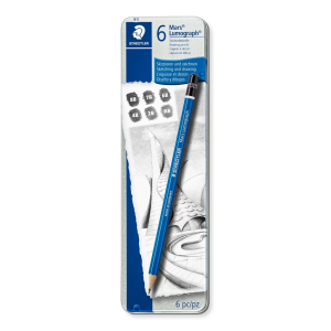 LAPIZ STAEDTLER PARA DIBUJO 100 G6 JUEGO (20% DE DESCUENTO EN 5 O MAS UNIDADES)