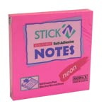 NOTAS ADHESIVAS STICKN MAGENTA NEON 3 X 3 21165 (25% DE DESCUENTO EN 7 O MAS UNIDADES)