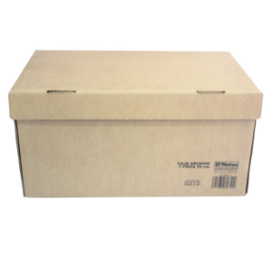 CAJA DE CARTON MULTIARCHIVO DNOTAS 25X50X31 CM (25% DE DESCUENTO EN 4 O MAS UNIDADES)