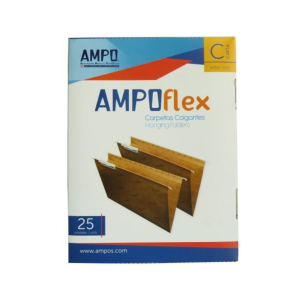 CARPETA COLGANTE AMPO CARTA CJx25 (20% DE DESCUENTO EN 4 O MAS UNIDADES)