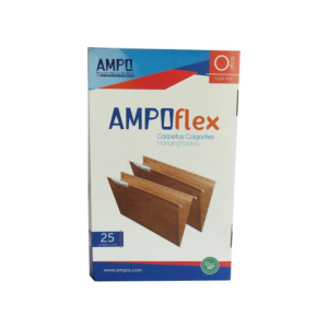 CARPETA COLGANTE AMPO OFICIO CAJA x 25 UNS (20% DE DESCUENTO EN 4 O MAS UNIDADES)