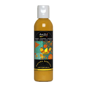 PINTURA ARTESANAL AMARILLO OCRE 120ML (20% DE DESCUENTO EN 4 O MAS UNIDADES)