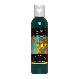 PINTURA ARTESANAL VERDE HOJA 120ML (20% DE DESCUENTO EN 4 O MAS UNIDADES)