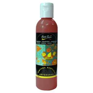 PINTURA ARTESANAL ACRILICA COBRE PERLADO 120ML (15% DE DESCUENTO EN 4 O MAS UNIDADES)