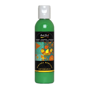 PINTURA ARTESANAL VERDE 120ML (20% DE DESCUENTO EN 4 O MAS UNIDADES)