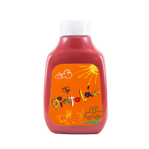 TEMPERA PINTOLAN 250 ML ROJO No.72 ( 24 ) (15% DE DESCUENTO EN 4 O MAS UNIDADES)