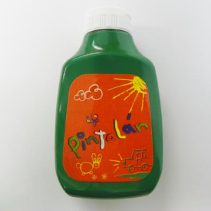 TEMPERA PINTOLAN 250 ML VERDE No.74 ( 24) (15% DE DESCUENTO EN 4 O MAS UNIDADES)