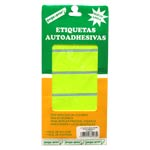 ETIQUETA PEGA PRES 95 AMARILLA FLUORESCENTE (15% DE DESCUENTO EN 4 O MAS UNIDADES)