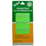 ETIQUETA PEGA PRES 95 VERDE FLUORESCENTE (15% DE DESCUENTO EN 4 O MAS UNIDADES)