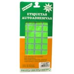 ETIQUETA PEGA PRES 15 A VERDE FLUORESCENTE(432) (15% DE DESCUENTO EN 4 O MAS UNIDADES)