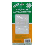 ETIQUETA PEGA PRES 15 B BLANCA (15% DE DESCUENTO EN 4 O MAS UNIDADES)