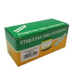 ETIQUETA PARA EXPEDIENTE AMARILLA (15% DE DESCUENTO EN 4 O MAS UNIDADES)