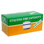 ETIQUETA PARA EXPEDIENTE AZUL (15% DE DESCUENTO EN 4 O MAS UNIDADES)