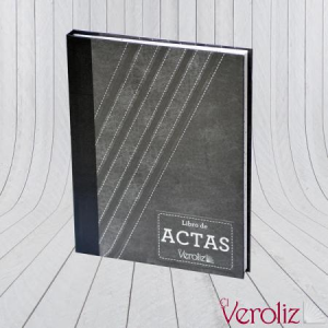 LIBRO ACTAS 100 FOLIOS (20% DE DESCUENTO EN 4 O MAS UNIDADES)