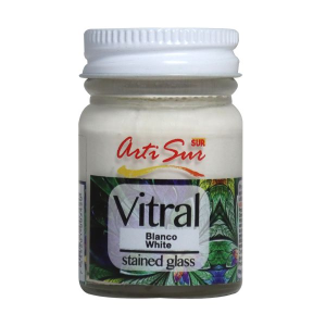 PINTURA VITRAIL ARTISUR BLANCA 30ML (20% DE DESCUENTO EN 4 O MAS UNIDADES)