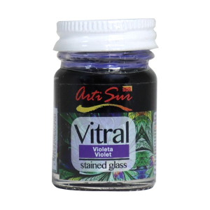 PINTURA VITRAIL ARTISUR VIOLETA 30ML (20% DE DESCUENTO EN 4 O MAS UNIDADES)