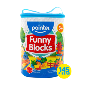BLOQUES PARA ARMAR POINTER 145 PIEZAS (20% DE DESCUENTO EN 4 O MAS UNIDADES)