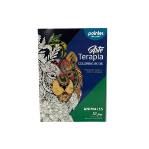 LIBRO DE COLOREAR POINTER ARTE TERAPIA (20% DE DESCUENTO EN 4 O MAS UNIDADES)