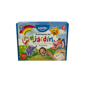 LIBRO EDUCATIVO POINTER INFANTIL CON VELCRO (20% DE DESCUENTO EN 4 O MAS UNIDADES)