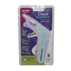 PISTOLA DE SILICON POINTER INALAMBRICA PS-15-INR (20% DE DESCUENTO EN 4 O MAS UNIDADES)