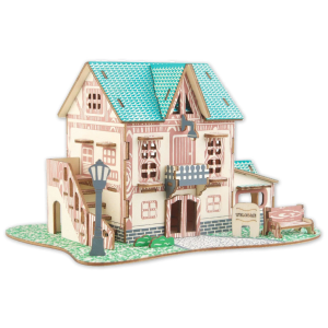 ROMPECABEZAS DE MADERA POINTER 3D CASAS (25% DE DESCUENTO EN 4 O MAS UNIDADES)