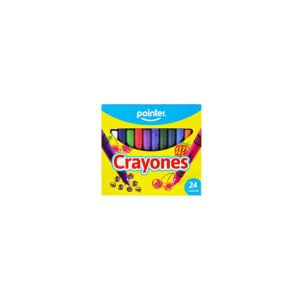 CRAYONES POINTER 24 UNIDADES (20% DE DESCUENTO EN 5 O MAS UNIDADES)
