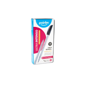 BOLIGRAFO POINTER TINTA NEGRA SEMI GEL 1.0MM TRIAN