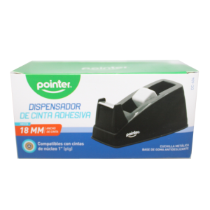 DISPENSADOR POINTER PARA CINTA ADHESIVA 18MM (20% DE DESCUENTO EN 5 O MAS UNIDADES)