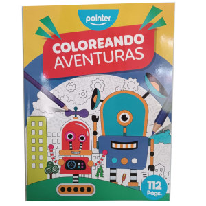 LIBRO PARA COLOREAR POINTER AVENTURAS (20% DE DESCUENTO EN 4 O MAS UNIDADES)