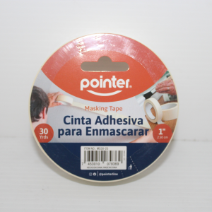 MASKING TAPE POINTER 1 PULG X 30 YDS (20% DE DESCUENTO EN 13 O MAS UNIDADES)