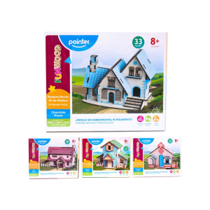 ROMPECABEZAS DE MADERA POINTER 3D PZZ-2102 (25% DE DESCUENTO EN 4 O MAS UNIDADES)