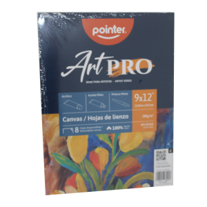 CANVA PARA MANUALIDADES POINTER 9X12PULG (25% DE DESCUENTO EN 4 O MAS UNIDADES)