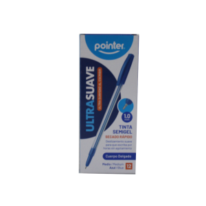 BOLIGRAFO AZUL POINTER 1.0 MM UNIDAD (12)