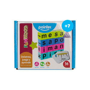 JUEGO DE DELETREO POINTER 56 PIEZAS (20% DE DESCUENTO EN 4 O MAS UNIDADES)