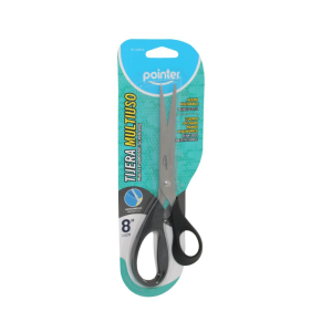 TIJERA POINTER DE 8 PULG PUÑO PLASTICO (25% DE DESCUENTO EN 5 O MAS UNIDADES)