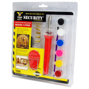 JUEGO CAUTIN POINTER PARA DECORAR MADERA 120V (25% DE DESCUENTO EN 3 O MAS UNIDADES)
