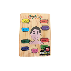 ROMPECABEZAS DIDACTICO POINTER PARTES DEL CUERPO (20% DE DESCUENTO EN 4 O MAS UNIDADES)