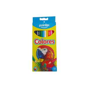 LAPIZ POINTER CAJA 12 COLORES (25% DE DESCUENTO EN 7 O MAS UNIDADES)