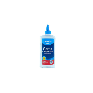 GOMA TRANSPARENTE POINTER 260 ML (6) (25% DE DESCUENTO EN 7 O MAS UNIDADES)