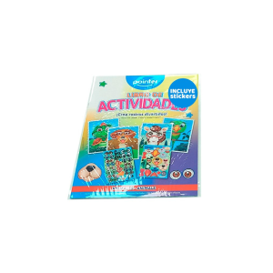 LIBRO DE ACTIVIDADES POINTER CON STICKERS (20% DE DESCUENTO EN 4 O MAS UNIDADES)