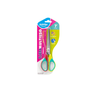 TIJERA POINTER DE 7 PULG PUÑO PLASTICO (25% DE DESCUENTO EN 5 O MAS UNIDADES)