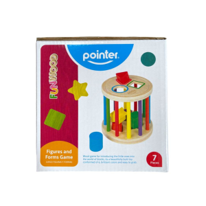 JUEGO DIDACTICO POINTER FORMAS 7 PZAS (20% DE DESCUENTO EN 4 O MAS UNIDADES)
