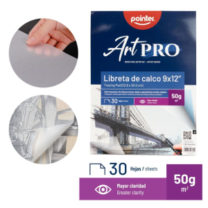 LIBRETA DE CALCO POINTER 9X12 PULG (20% DE DESCUENTO EN 5 O MAS UNIDADES)