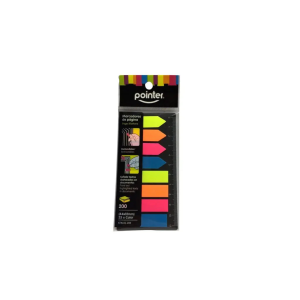 BANDERITAS DE 4 COLORES POINTER 200 UDS (20% DE DESCUENTO EN 7 O MAS UNIDADES)