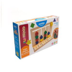 JUEGO DIDACTICO POINTER FUN WOOD (20% DE DESCUENTO EN 4 O MAS UNIDADES)