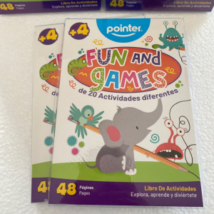LIBRO DE ACTIVIDADES POINTER 48 PAG. (20% DE DESCUENTO EN 4 O MAS UNIDADES)